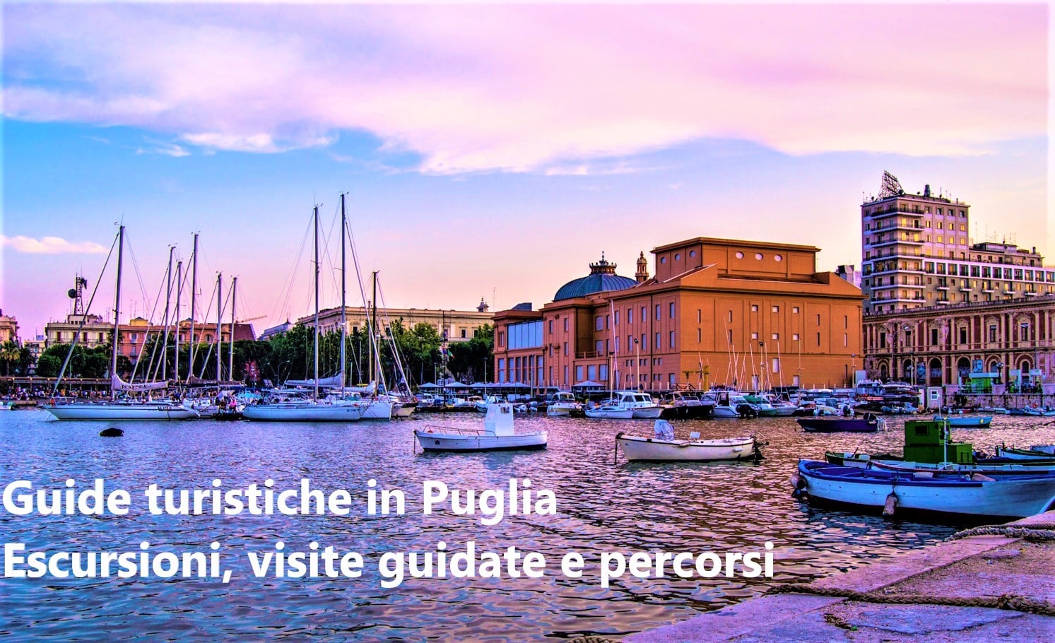 Foto Home Page. Immagine della Home Page Guide turistiche in Puglia