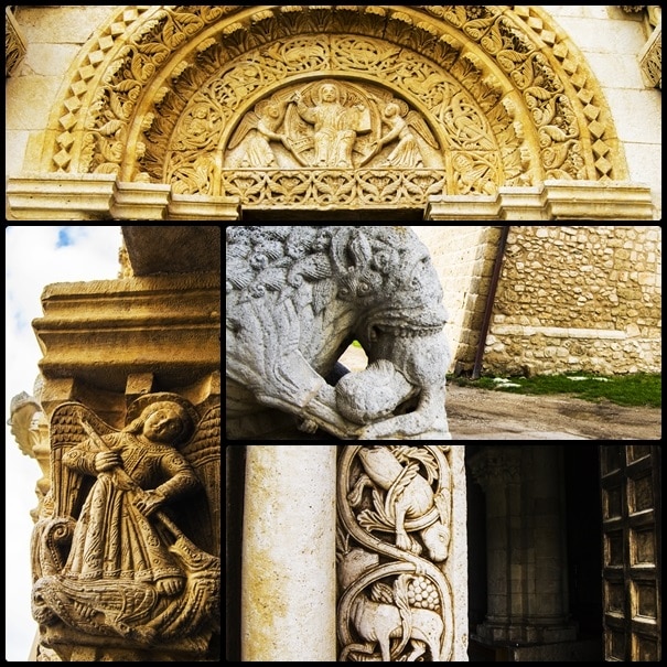 Portale della chiesa di San Leonardo a Siponto, Manfredonia